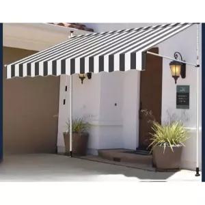 수동어닝 기둥식 테라스 자외선 수동 자외선차단 상가