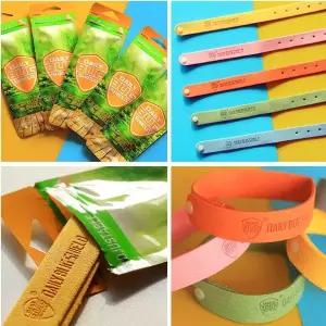 KC인증 모기 오일 썸머팔찌 모기퇴치밴드