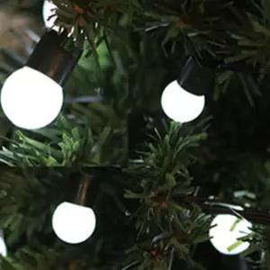 LED 50p 써클 전구데코 크리스마스장식 크리스마스볼 장식품 벽장식 트리 카페조명 카페볼 줄전구 볼전구