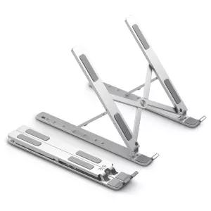 알루미늄 노트북 거치대 접이식 높이조절 PWNTS02독서테이블 독서대 태블릿 스탠드 맥북 쿨러 받침대 좌식