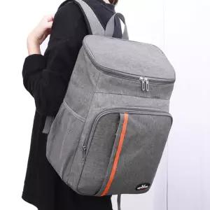 배낭형 방수 아이스 쿨러백 18L 보냉가방배달 배달팩 백팩 보냉 자석 배민 라이더 대행 아르바이트 자전거