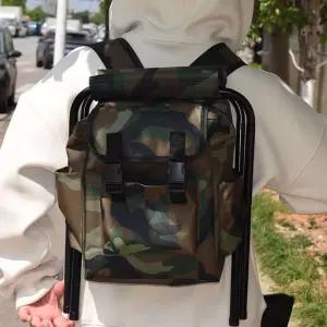 휴대용 백팩 폴딩 체어 낚시용 의자 캠핑 멀티가방 접이식야외 다용도 야외용 등산 백의자 백체어 접의 가