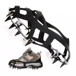 전천후 18핀 짚신형 아이젠 블랙 265-285MM L사이즈운동화 빙판길 스노우 18 눈길