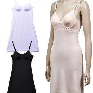 여성 인견 끈 슬립이너웨어 끈나시 원피스