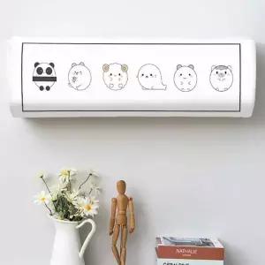 벽걸이에어컨 더스트 커버 덮개 특대형 B 커버 에어 컨 벽걸이 덮개