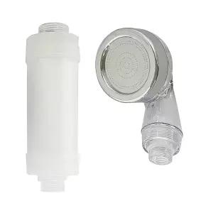 휴필터 절수형 샤워기헤드 이물질 녹물 제거 수도꼭지 염소 불순물 수돗물 정수