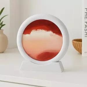 입체 모래그림 움직이는 샌드 아트 액자슬로우 움직이는멍 인테리어 오브제 시계