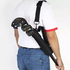 골프 용품 경량 스타일 찍찍이 하프백 클럽백 가방 휴대용 연습 채가방 남성 여성 쿨럽 연습장 접이식 럽백