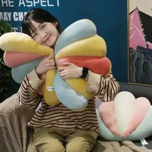 벨벳 조개 소파쿠션 등받이 집들이 선물 침대용 사무실소품 카페 베개 낮잠 구션 장식 홈인테리어 디자인