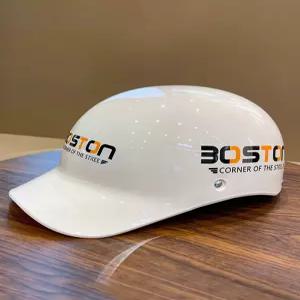 티오스 전동차 헬멧 남녀공용 오토바이 반모자 안전모