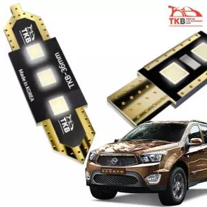 티커벨 코란도스포츠 삼성LED 실내등 풀세트자동차램프 차량튜닝 꾸미기 차량등 조명