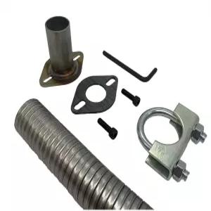 68 스파크 어트랙터 커버 플레이트 1인치 배기 아연 도금 강철 익스텐션이 장착된 Firman 발전기용 Gen