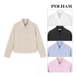 폴햄 여성 포플린 크롭 셔츠PHF3WC2022 435462