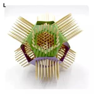 헥사스틱(10인용)수학완구 과학키트 공만들기 학습용 교구 장난감