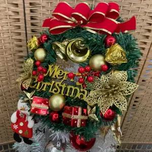 크리스마스 레드 리본 오너먼트 트리장식품 성탄절 집꾸미기 꾸미기 인테리어