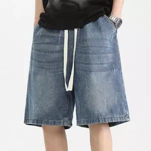 남성 워싱 데님 밴딩 반바지여름 청바지 쇼츠 편한청 스트릿쇼츠 편한팬츠 남자쇼츠 데일리 밴반