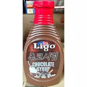 초코시럽 (리고 585g) X6초콜렛 드레싱 다용도 가정용 업소용 토핑용 고급 음료용 커피숍재료 시럽