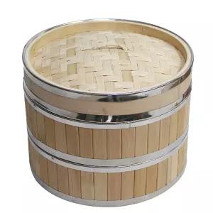 스텐레스 테 만두채반 1호 두리 찜기 채반 나무 원형 조리도구 조리구