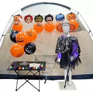 해피파티 할로윈 캠핑 3번세트 호박 망토8종 포토존 벽꾸미기 현관 어린이집 소품 감성 장식