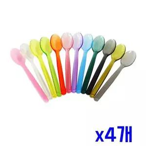 TBZ 파티데코 크리스탈 테이블스푼 6개입 x4개 식당수저