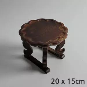 원목 개다리 소반 찻상 1호다과상 전통 백일상 돌상 돌잡이상 우드상 미니