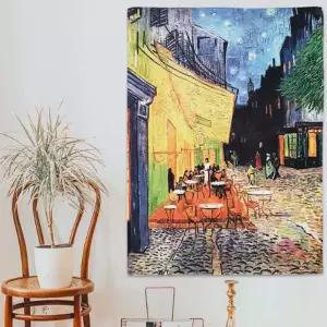 카페테라스 포스터 M 인테리어명화거실 유화그림 아트 유가 미술작품 홈소품 엔틱 원룸꾸미기 용품 프린팅