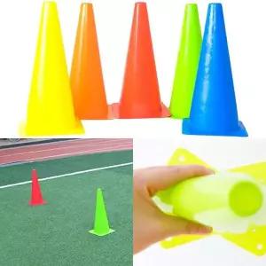 TBZ 축제체육대회 게임용품 칼라콘32cm 축구연습 야외운동