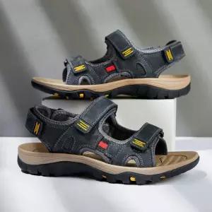 샤오원샵 여름 캐주얼 남성용 키작남 샌들 핫 비치 빅사이즈 꾹2