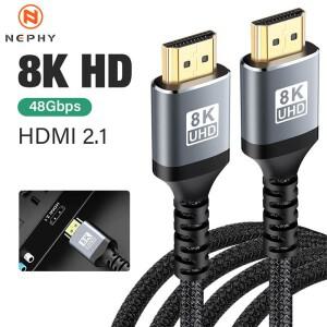 [호환품]8k HDMI 2.1 케이블 인증 48Gbps 고속 144Hz 4K 60Hz eARC DTS:X Dolby Atmos HDR10 for 삼성 호환