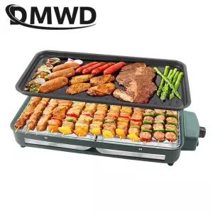 가정용 전기 그릴 실내 무연 꼬치 철판 음식 바베큐 베이킹 팬 로스터 붙지 않는 로스팅 오믈렛 오븐