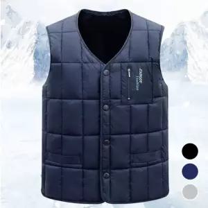 앞포켓 남성 이너 패딩조끼 URD-156겨울 경량 남자