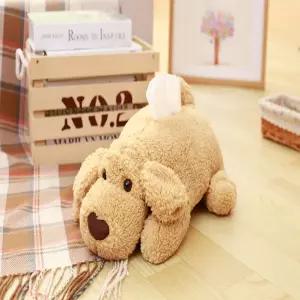 강아지 휴지 케이스 두루마리 티슈 보관함 냅킨꽂이 커버 테이블 차량용 인형 인테리어소품