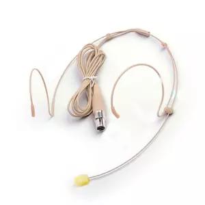 JTS 호환용 헤드마이크 4핀 양쪽 헤드셋 강의용 VTM-025 이어셋 수업용 폰마이크 방송 안내 귀걸이 앰프 마