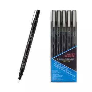 (프리즈마) 파인라인카세트 블랙 5본 SF14171펜 세밀카 필기용카 제도카 디자인카 스케치카 라인카