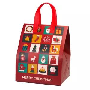 크리스마스 케이크 부직포 보냉 가방 25개보냉 보냉백 쿨러