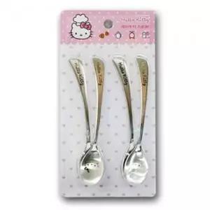 헬로키티 티스푼 4p 커피 다도 차 에이드 스푼 숟가락