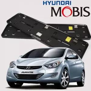 TBZ 현대모비스 정품 아반떼MD 순정 번호판 가드 플레이트