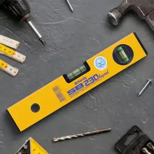 SB 자석 수평기 230 수평자 타일 핸디 차량용계수준기 미니계 경사계 수평계 소형계 측정 수평대