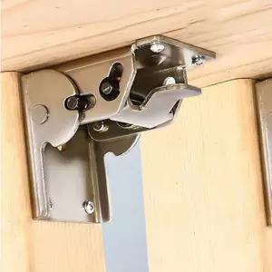 90도 가구 책상 다리 선반 상다리 접이식 브라켓 2개테이블경첩 상부품 브라 접이식상 상부소품 부속품 다