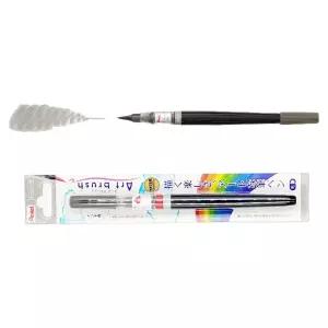 일본직수입 수채화 컬러 브러시(그레이)캘리그라피펜 피용 칼라켈리 수채피 그래피 피재료 화붓 마커 캘리