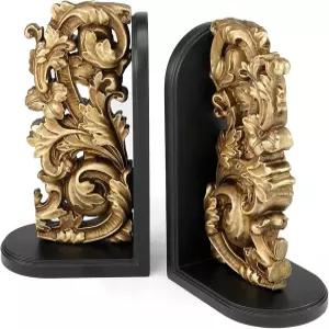 AELS 빈티지 헤비 듀티 북엔드 북을 위한 장식용 독특한 소박한 선반 지지대 책/영화/CD용 스토퍼 농가