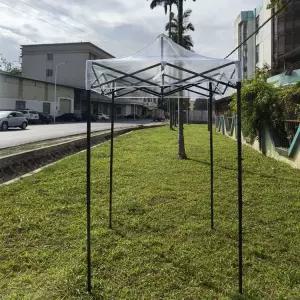 접이식 옥상창고 간이 천막 투명 농막 소형 캐노피