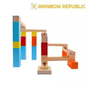 PV 롤링 나무 블럭원목블록 장난감 놀이 구슬굴리기 굴리기