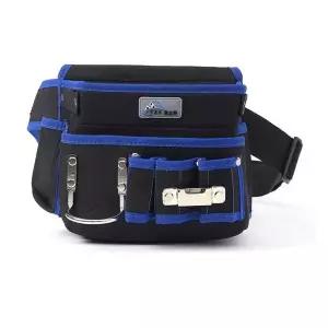 [골드스마일]공구벨트 망치걸이 멀티포켓 방수 작업 벨트 블루