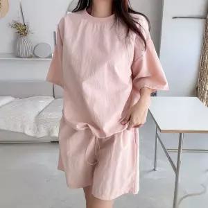 여자 반바지 아노락 티셔츠 빅사이즈 세트 다솜결면원피스 마실룩 등원록 맘등원 롱원피스 봄가을 반팔 여