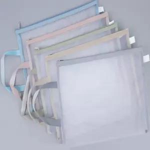 킹콩랜드 손잡이형 매쉬망 파우치 매쉬망파우치