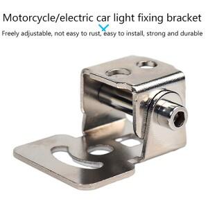[호환품]바이크 오토바이 헤드라이트 스포트라이트 브래킷 부품 스폰지 클램프 LED 마운트 키트 ATV 트럭