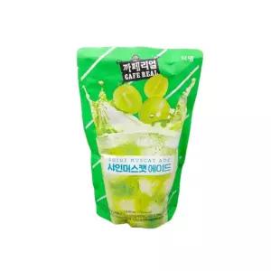 x 에이드 음료 10개입 샤인머스켓 230ml 파우치 카페리얼 포도음료