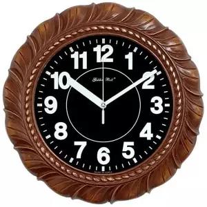 브라운 무소음 벽시계 야광 민들레 디자인 제조한국