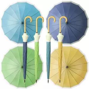 [콩심팥심]파스텔 투톤 컬러풀 예쁜 데일리 패션 양우산